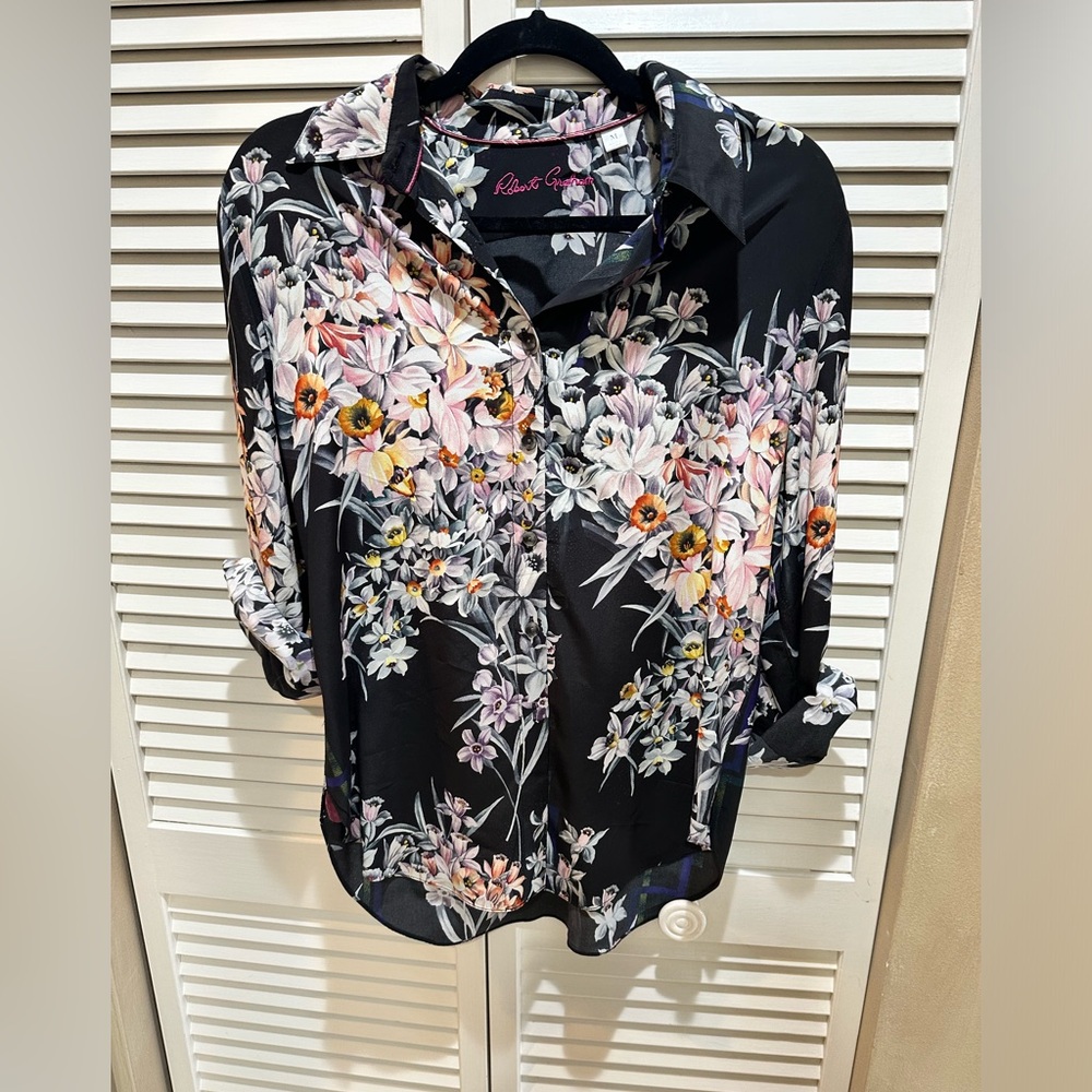 Robert Graham Ladies Flower Blouse